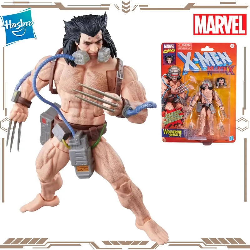 

Оригинальная фигурка Hasbro Marvel Legends X-Men Wolverine, 6 дюймов, игрушки для мальчиков и девочек, подарок, коллекционная модель, украшение