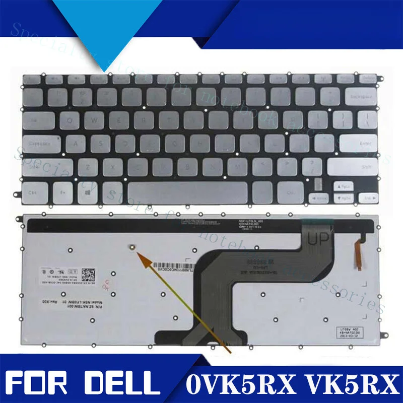 

A+ For Dell Inspiron 14-7000 series 7437 laptop keyboard 0VK5RX VK5RX