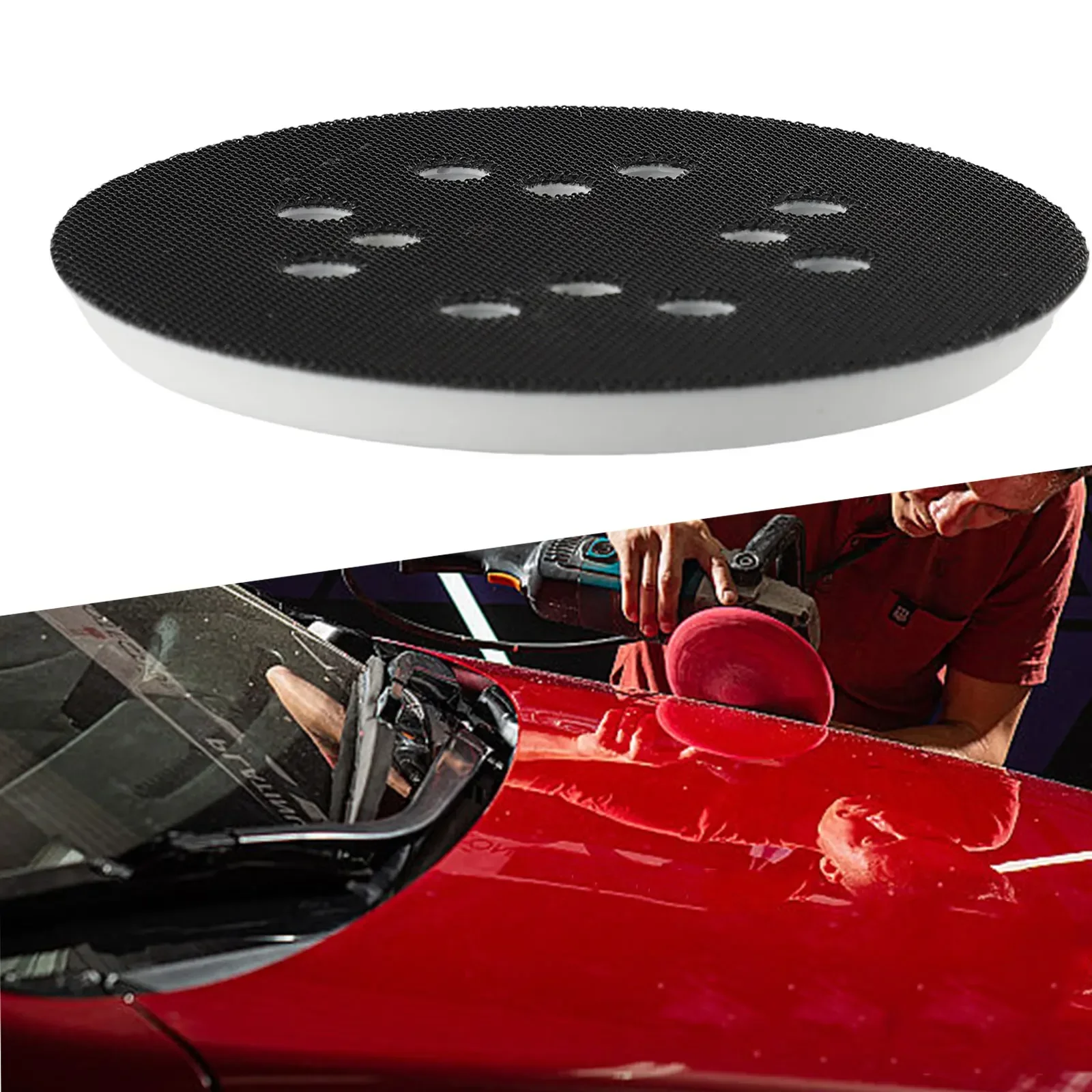 5 Inch 125 Mm Backing Pad Sanding Pad For Bosch PEX 300 AE/400 AE/4000 AE Backing Pad Sanding Pads Backing Plate