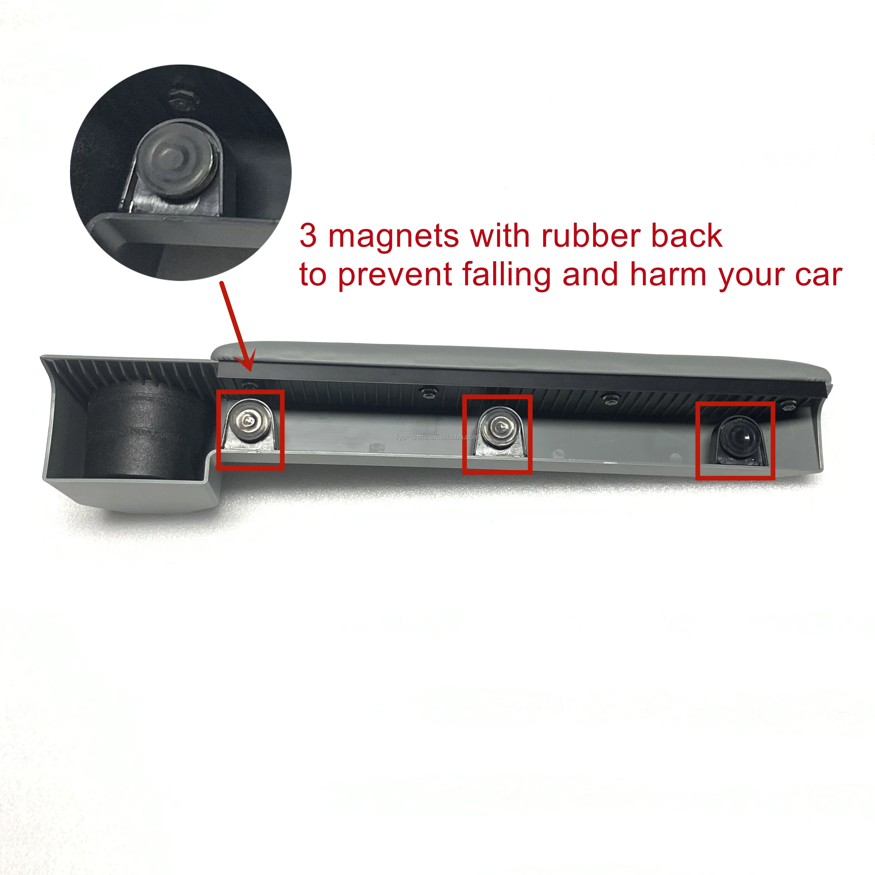 Auto Parts Cup Holder Car Armrest Storage Box for Toyota Land Cruiser 70 Series Models LC70 LC76 LC78 LC79 FJ79 Interior