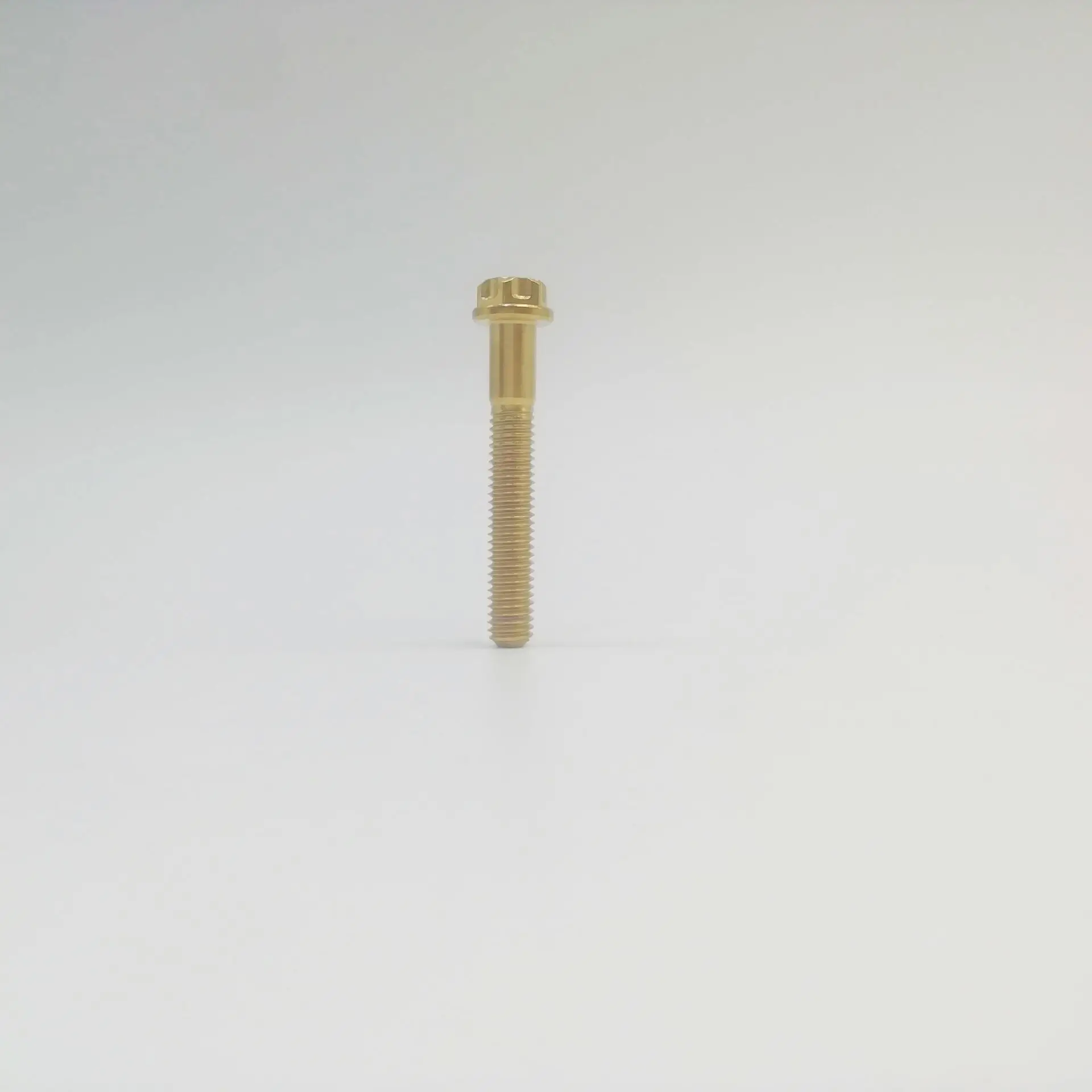 

Liumeili Titanium Ti Bolts Torx Head Flange Screw M6X40mm Gold bolts For Bike Motorcycle 1PC