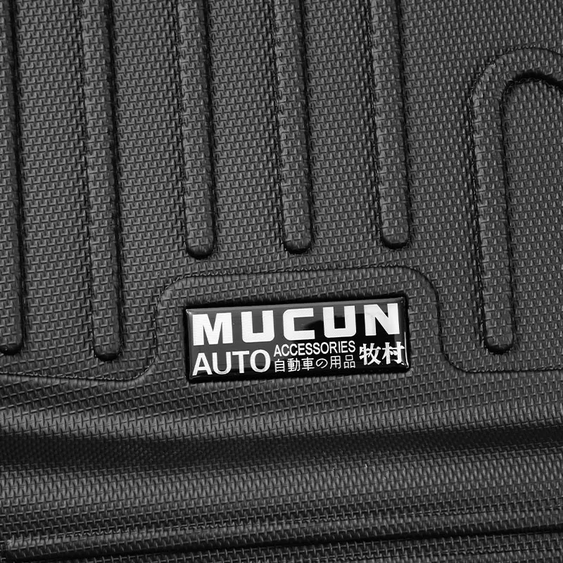 PATHFINDER 2013-2021 TPE Luxury 3D Full Set Automotive Floor Mats All Weather Custom Black Liners
