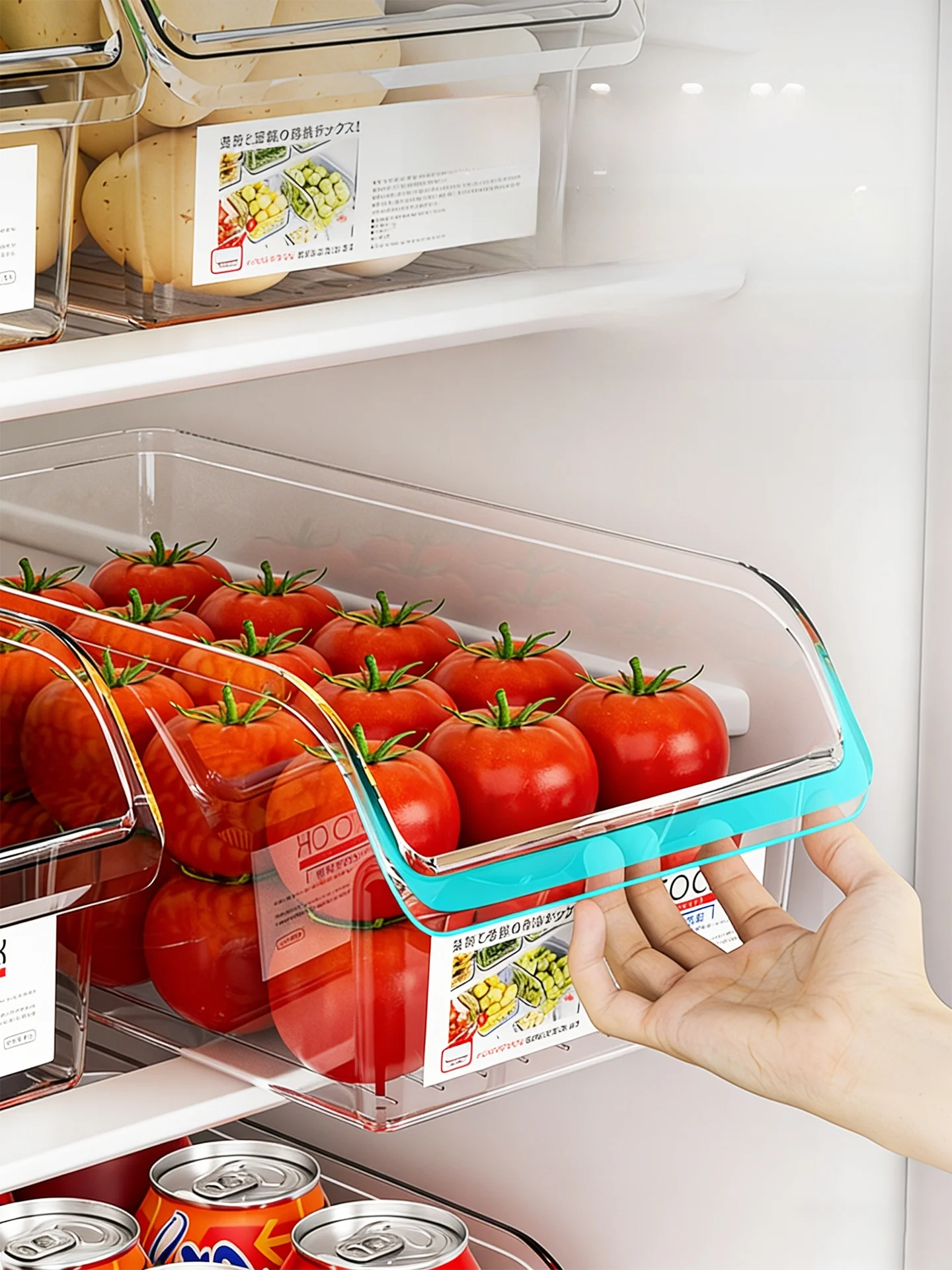 

Контейнер для хранения продуктов, яиц и замороженных продуктов, органайзер для кухни, оборудование для домашнего хранения