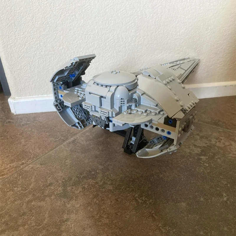 842PCS NIEUWE UCS Sith Infiltrator Ruimteschip Space Wars Movie Serie Model Bouwstenen Bricks Montage Speelgoed Kinderen Verjaardagscadeau