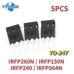 5PCS Mosfet Transistors IRFP260N IRFP150N IRFP240 IRFP064N FET Transistor Kit TO-247 Package