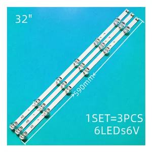 شريط LED ل LG ، 32LB561B 32LF630V 32LB552U 32LB550B 32LB5610 LGIT AB 6916L-1974A 1975A UTO_A B 6916L-2224A 2223A ، 3 قطع لكل مجموعة أفضل 12 سيارة مبيعا تستخدم شاشة تلفزيون LG 32 - No7