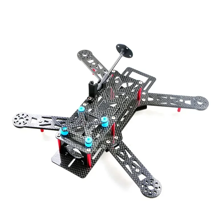 Soporte de antena GPS de plástico, Base de asiento plegable, soporte plegable para Dron FPV DIY QAV250 Quadcopter Multirotor