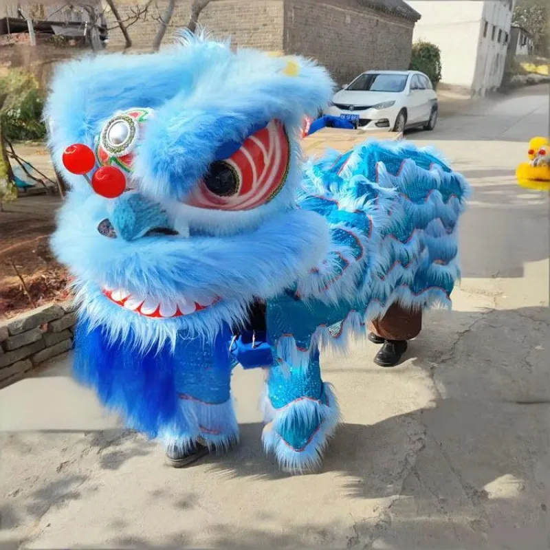 Lion Dance for Two Full Wedding Costume Dragon Dance Props Party Handmade