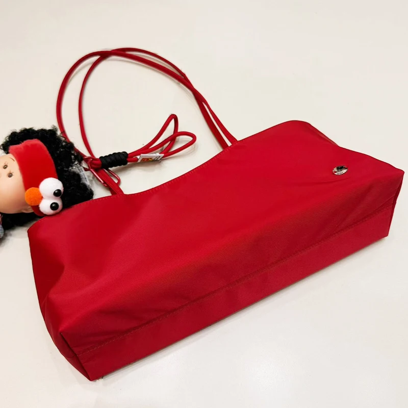 Casual Small Tote Bags For Women Luxury Designer Handbag Purses 2026 New In High Density Polyester Metal Sheet Underarm Shoulder