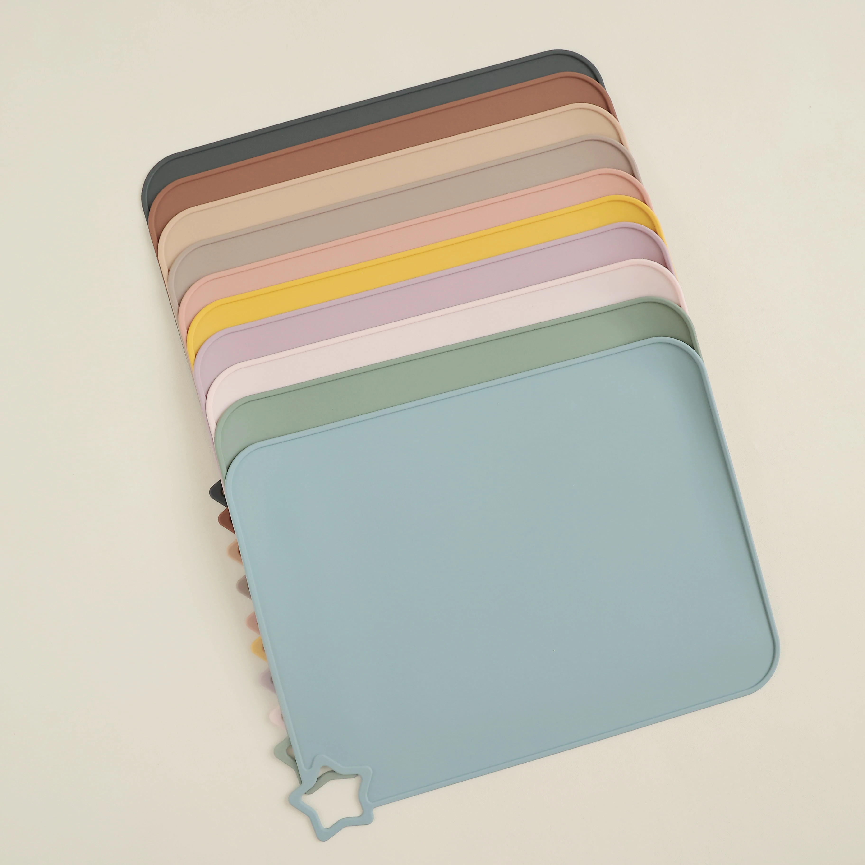 Heat-insulating mats, anti-scald placemats, easy-to-clean, waterproof and oil-proof table mats, household tableware, food-grade