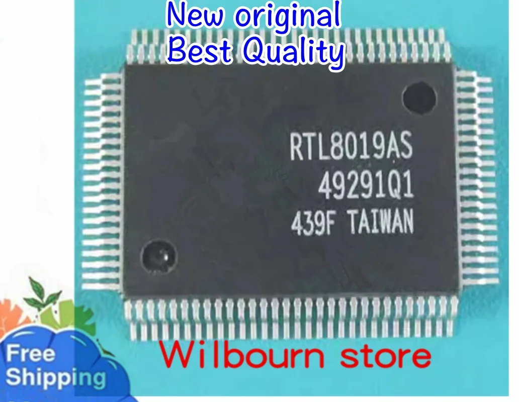 5PCS~50PCS/LOT RTL8019AS RTL8019AS-LF QFP100 New original In stock