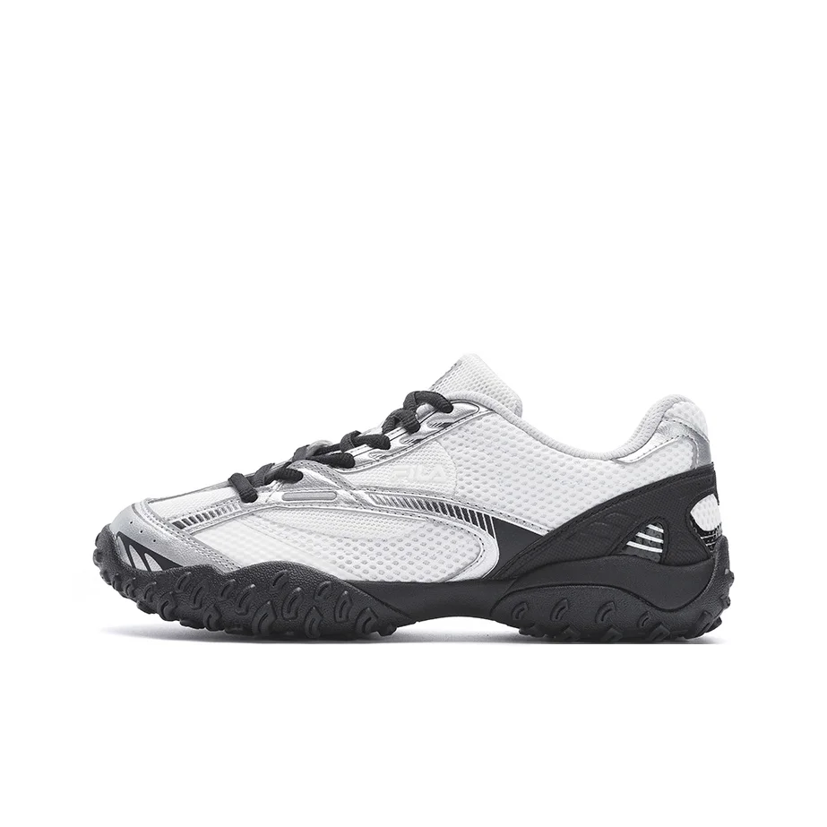 FILA ECHAPPE Jumping Shoes Low top Casual Shoes Women's White Silver F12W522146FGS