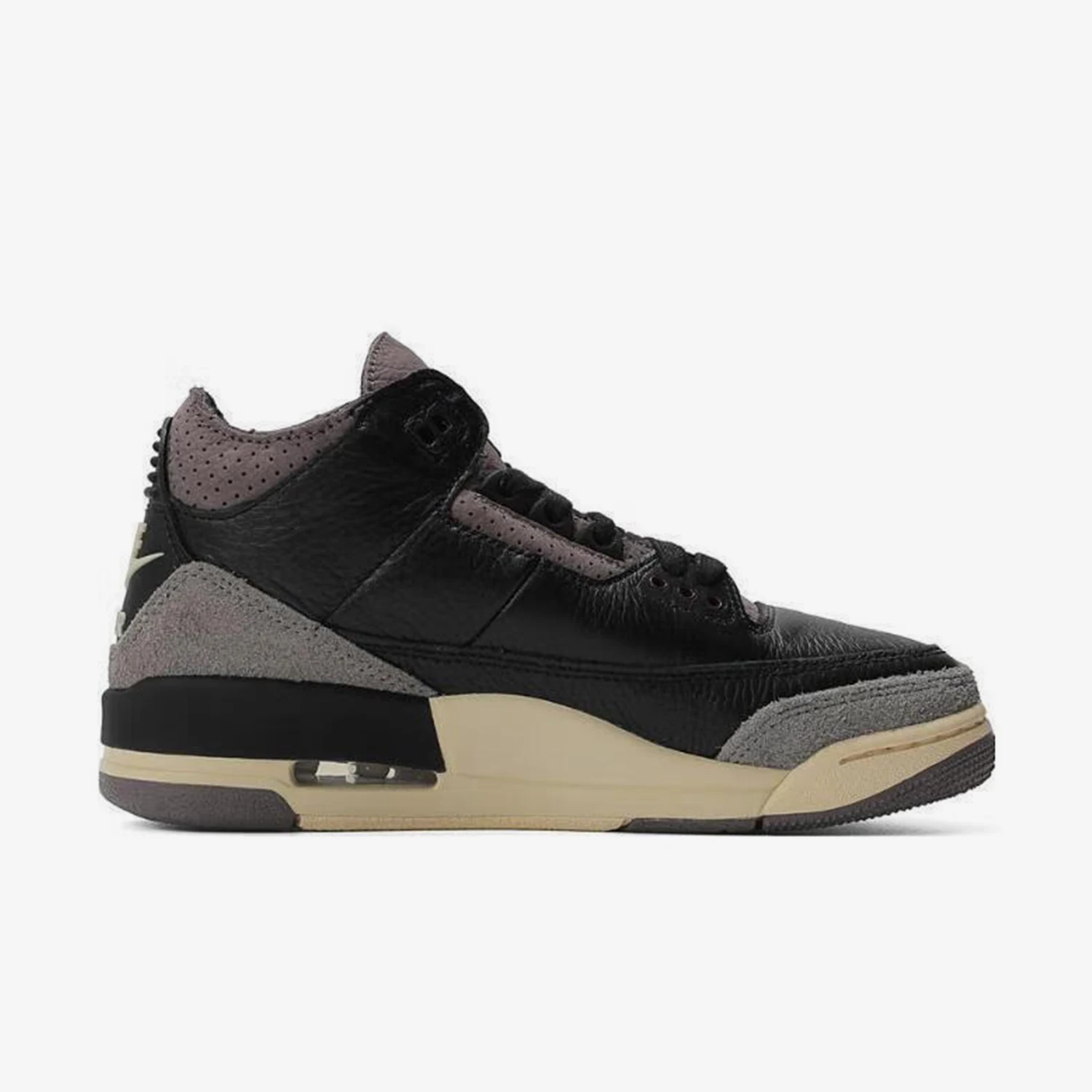 Nike genuine JORDAN men's and women's durable and breathable mid top basketball shoes FZ4811-001