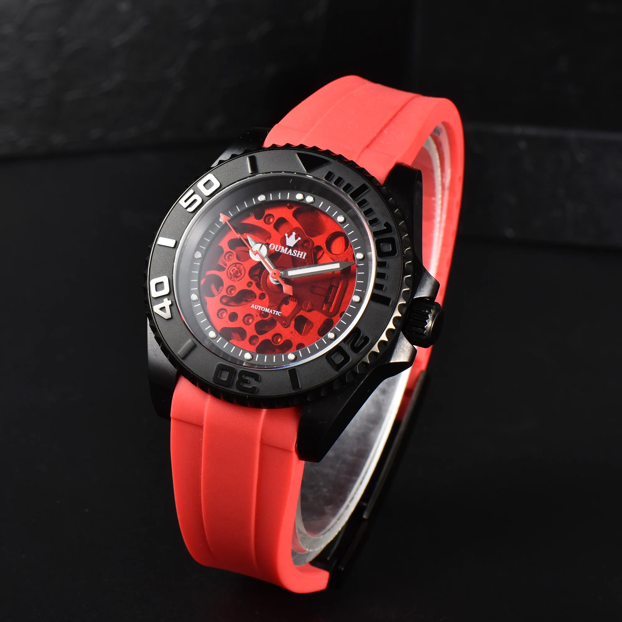 

2023 New Men's Watch NH70 Movement Sapphire Glass Stainless Steel 904L Waterproof Rubber Band