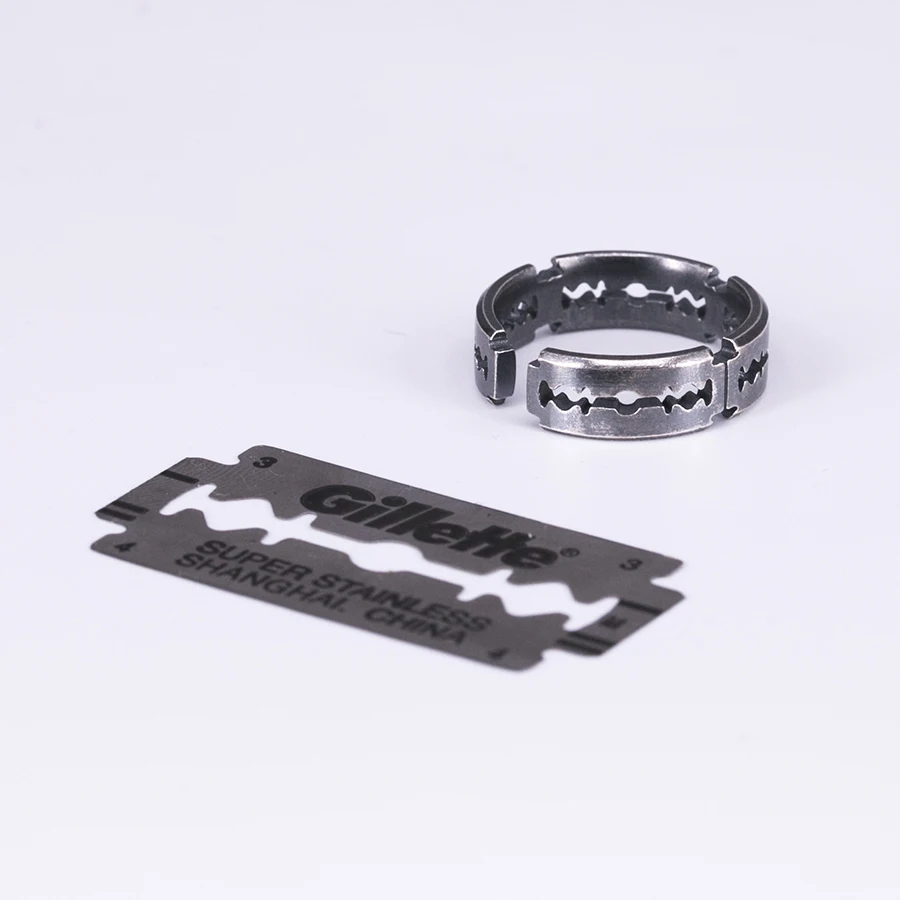 

Original Design 925 Sterling Silver Blade Ring Unisex Index Finger Creative Gift Fashionable Jewelry for Men And Women
