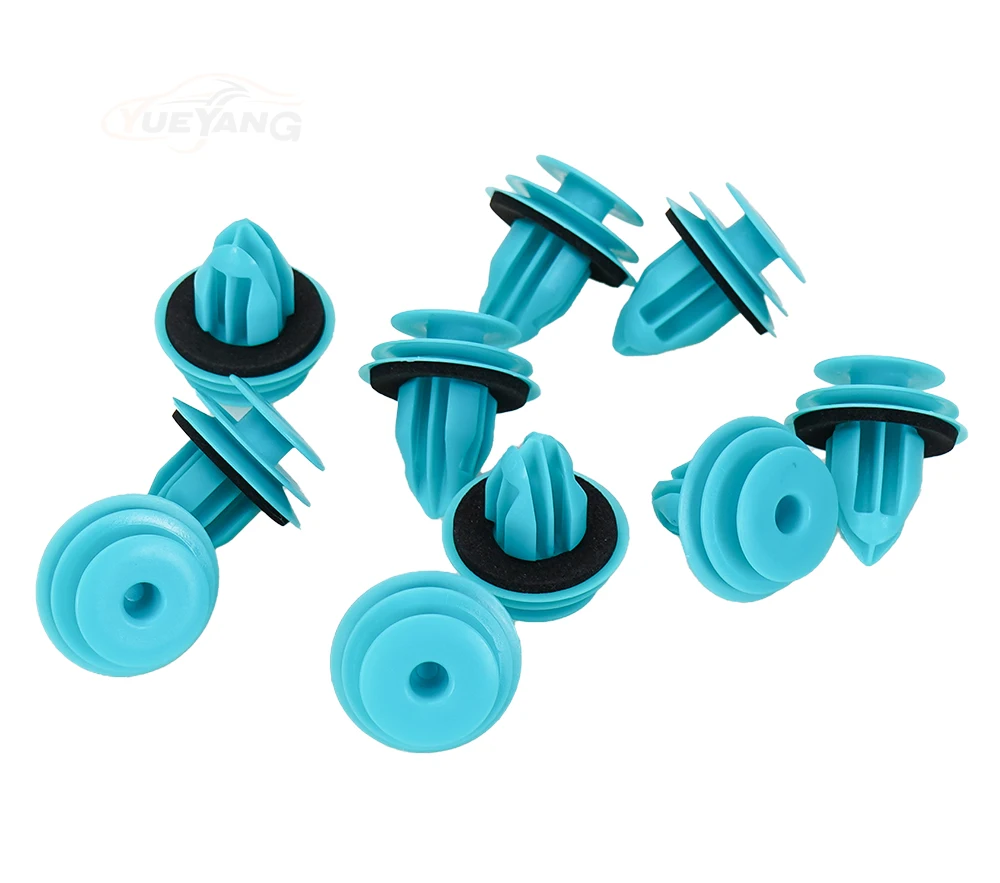 YUEYANG 90467-10188 Türverkleidungs-Clip Highlander Pajero Nissan Swife Foresten Grüner Verkleidungs-Nylonhalter MU000637 – Detail 5