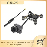 CADDX Ascent Lite FPV System, Mini VTX and Camera 6g Lightweight with 147° Wide Angle 3KM HD Range for Drone RC Car