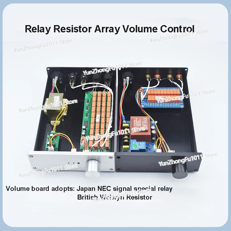 Z HiFi Audio Passive Remote Control Volume Adjustment for APLS Amplifier Preamp Motor Potentiometer Relay