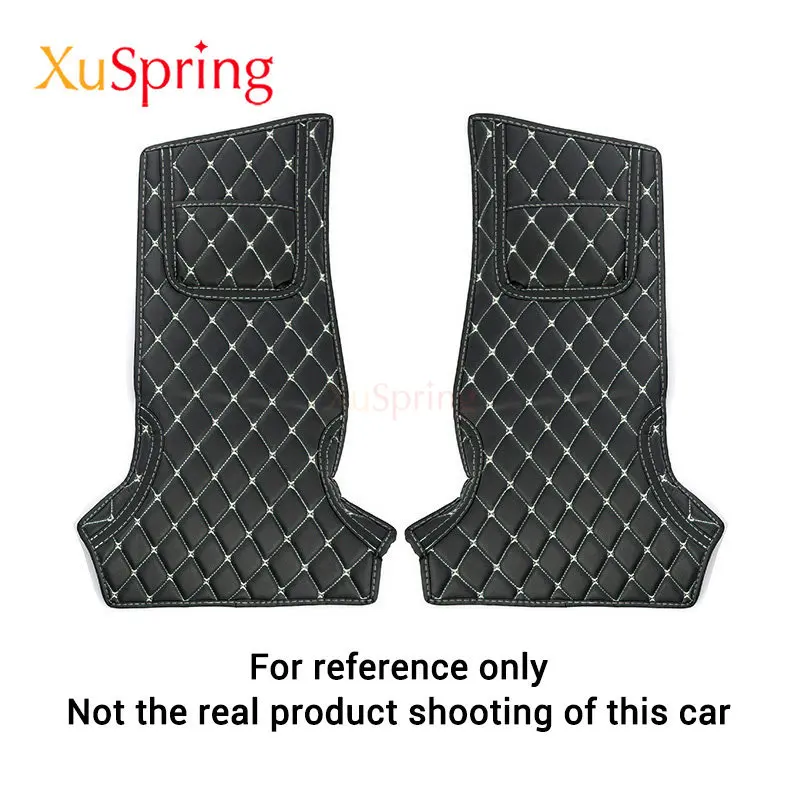 Car Interior B Pillar Anti-kick Protective Mat for Mitsubishi Outlander 2013-2018 2019 2020 2021Cushion Pad Case Cover Stickers