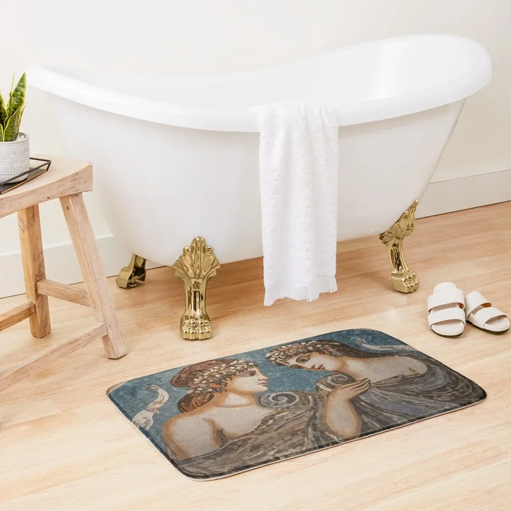 

Roman mosaic Bath Mat Accessories Sets For The Bathroom Toilet Floor Slip-Resistant Mat