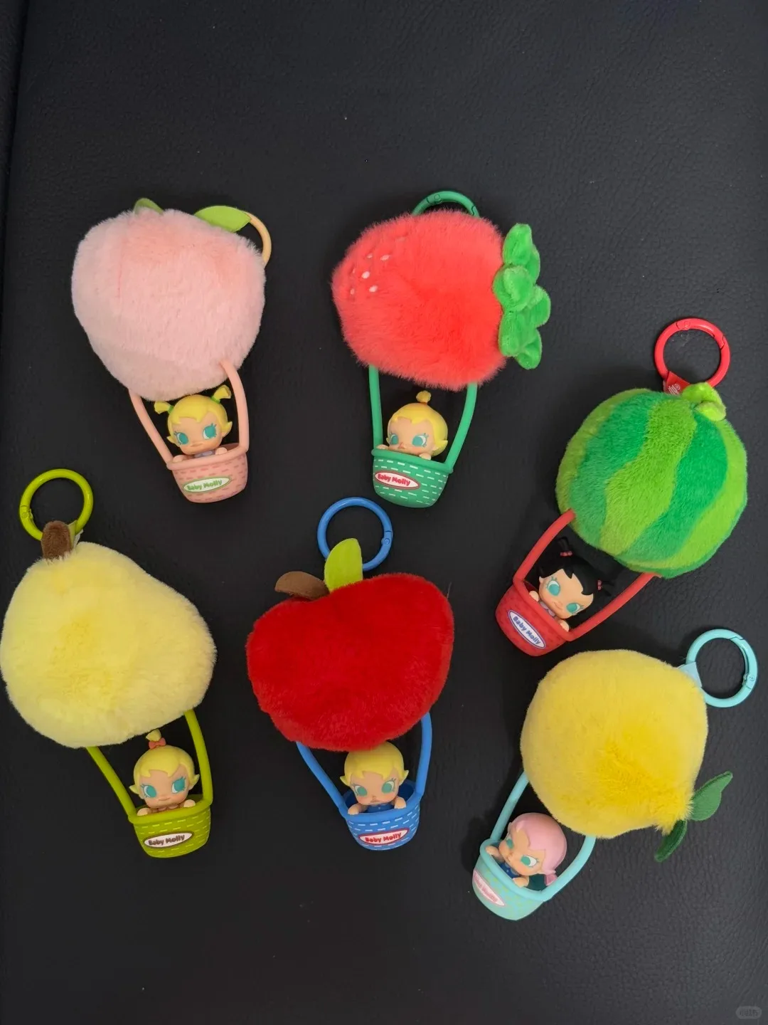 حقيقي POPMART الطفل مولي الفاكهة الملونة المعطرة سلسلة الكيس صندوق أعمى Labubu المجموعة الأصلية لعبة مفاجأة الهدايا
