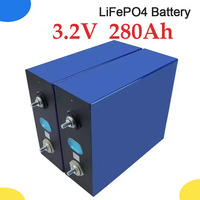 Original 280AH Class A LifePo4 3.2V Rechargeable Battery, suitable for DIY 12V 24V 48V Caravan Ocean Solar System Tax-free