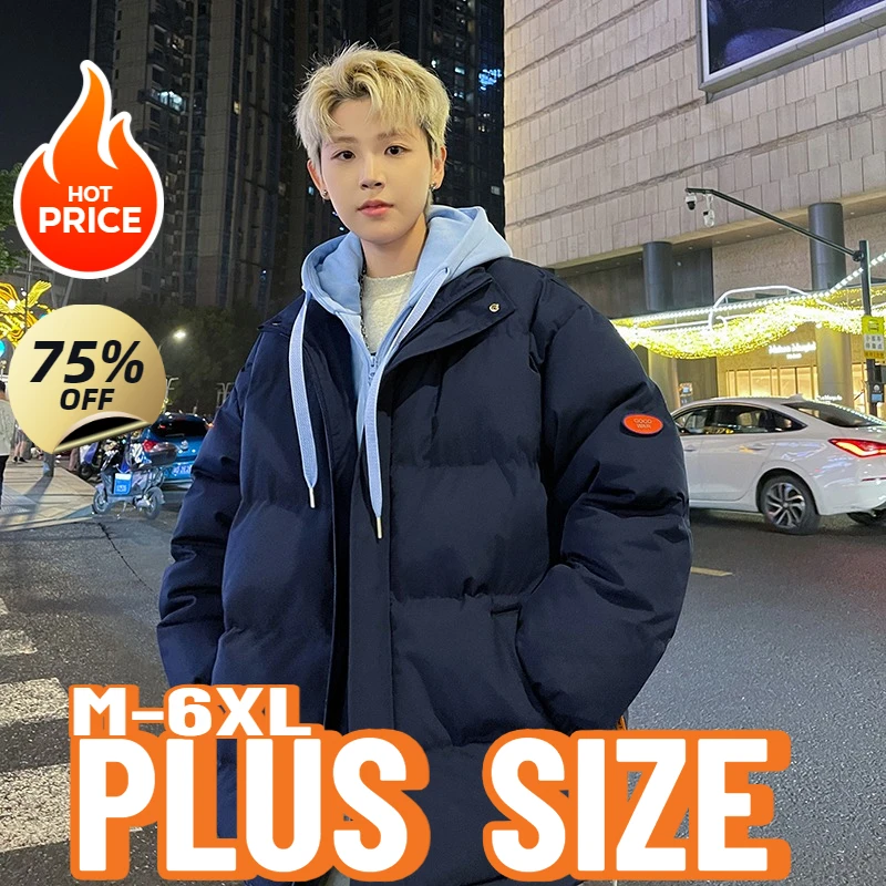 5XL 6XL Plus Size Men Winter Jackets New Outdoor Warm Parkas Jacket Coat Men Outwear Men Casual Fall Higher Quality Coat