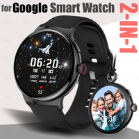 VWAR Pixel 3 Smart Watch for Google iPhone Bluetooth Call IP68 Waterproof Men Women Smartwatch AMOLED Screen 100+ Sport Modes