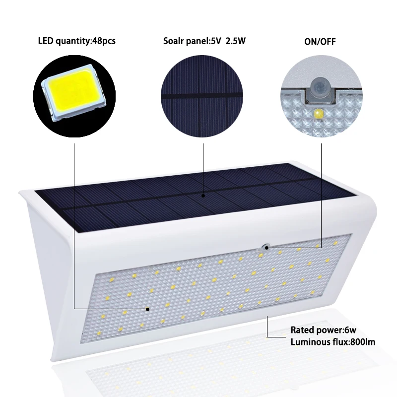 white-shell-outdoor-garden-lamp-intelligent-upgraded-4-in-1-solar-motion-sensor-lights-800lm-46-leds-wireless-security