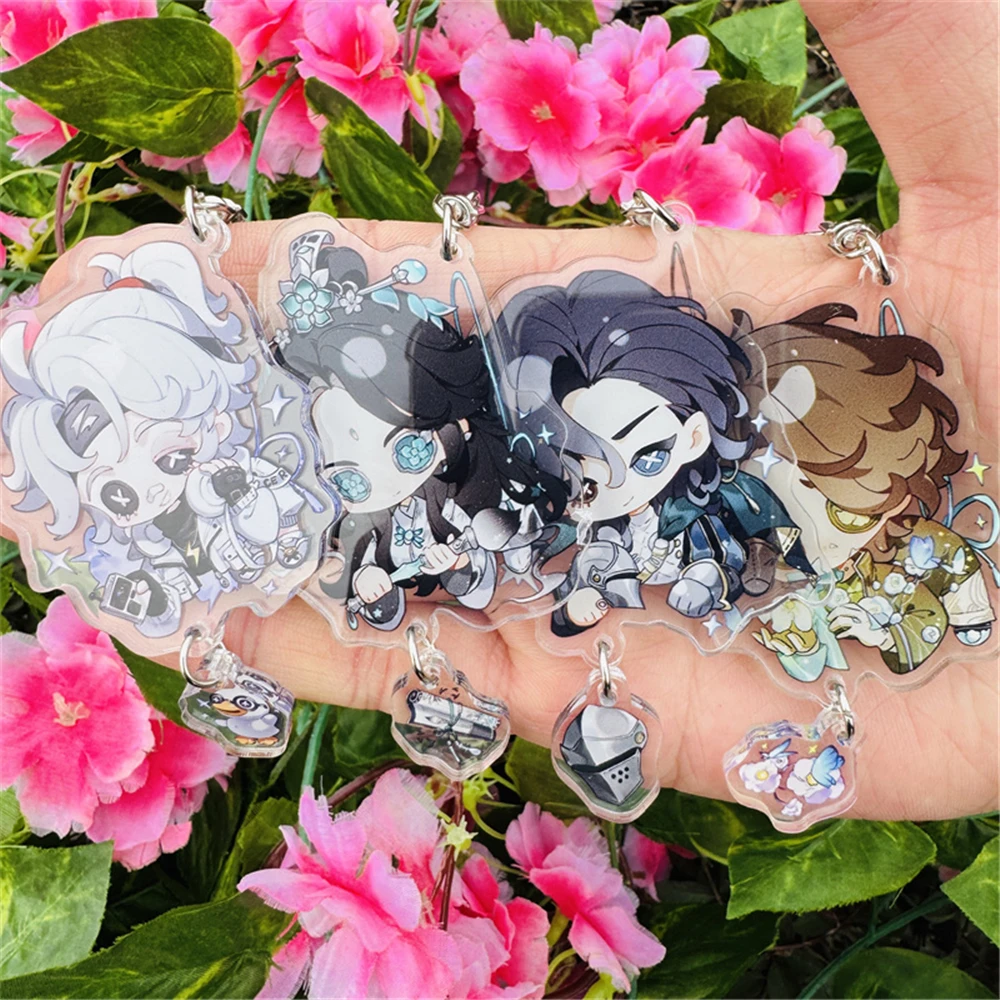 Game Identity Ⅴ Frederick Kreiburg Composer Andrew Kreiss Grave Keeper Cosplay Costumes Key Chain Keychain Accessories Pendant image 2