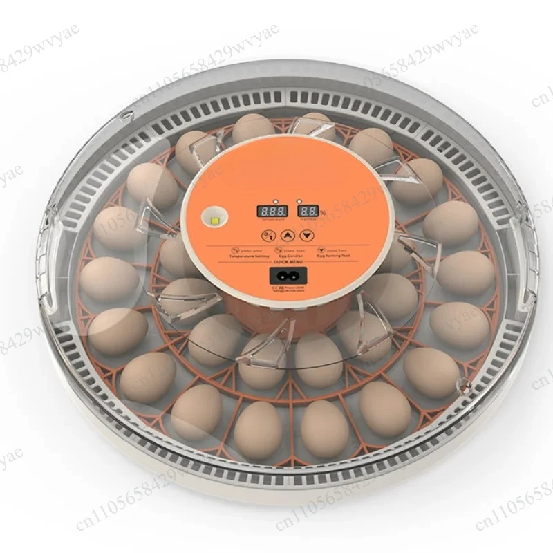 30 Eggs Fully Automatic Incubator, Household Egg Hatching Machine for Chicken Duck Quail