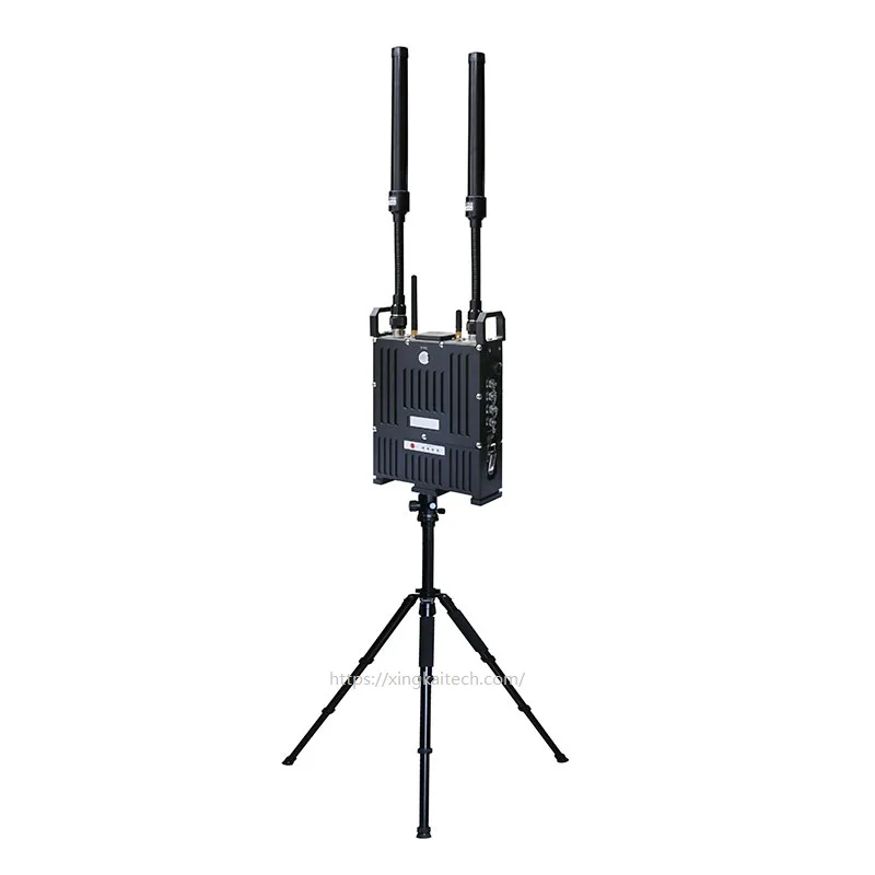 VTOL Drone Mesh Radio Network Manback Vehicle 1400-1485MHz Radio Multihop Ad Hoc Network for FPV Drone Long Range Communication