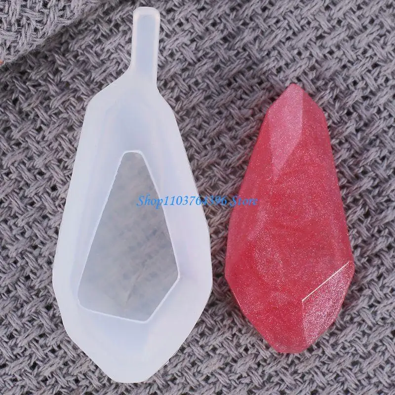 DIY الحرف اليدوية والمجوهرات العفن الكريستال الأقراط اليدوية المفاتيح الأشعة فوق البنفسجية الراتنج العفن