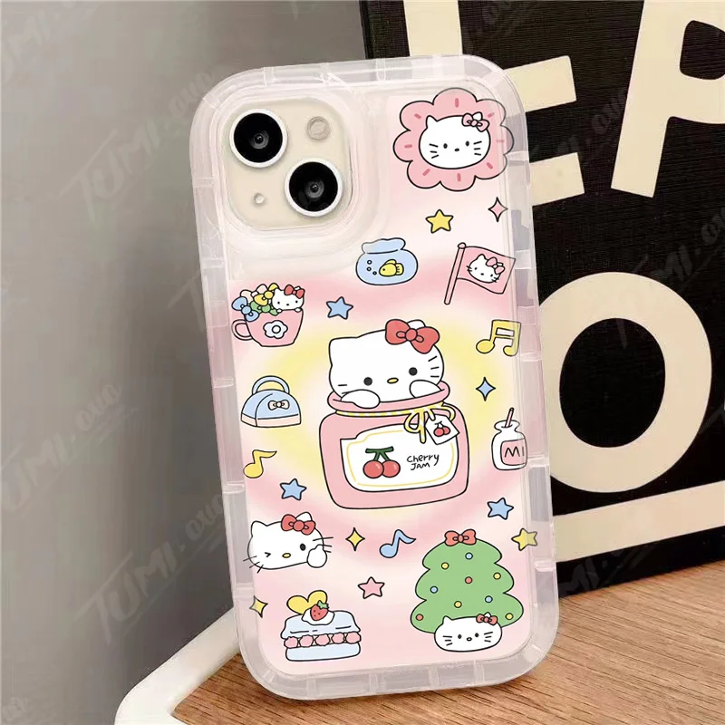 ł Sanrio Rabbit My Melody Case dla Xiaomi 13T 12T 14 13 12 12X 12S 11 10 Lite 11i POCO X3 NFC X4 GT X5 F3 F4 F5 Pro M4 M5S Capa