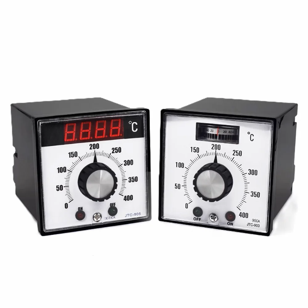 tqidec temperature control meter JTC-903 JTC-905 knob adjustment K type input thermostat