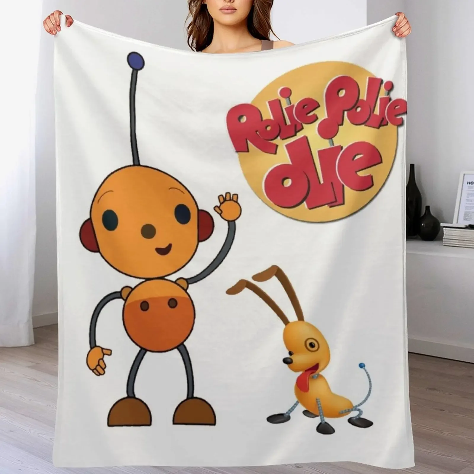 

Best Saller - Rolie polie olie Throw Blanket Bed Tourist Decorative Sofas Blankets