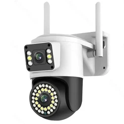 Yoosee WiFi PTZ IP Camera 8MP 4K Outdoor Network Camera AI Auto Track Alarm 4X Digital Zoom H.265 CCTV Security Mini CCTV Camera