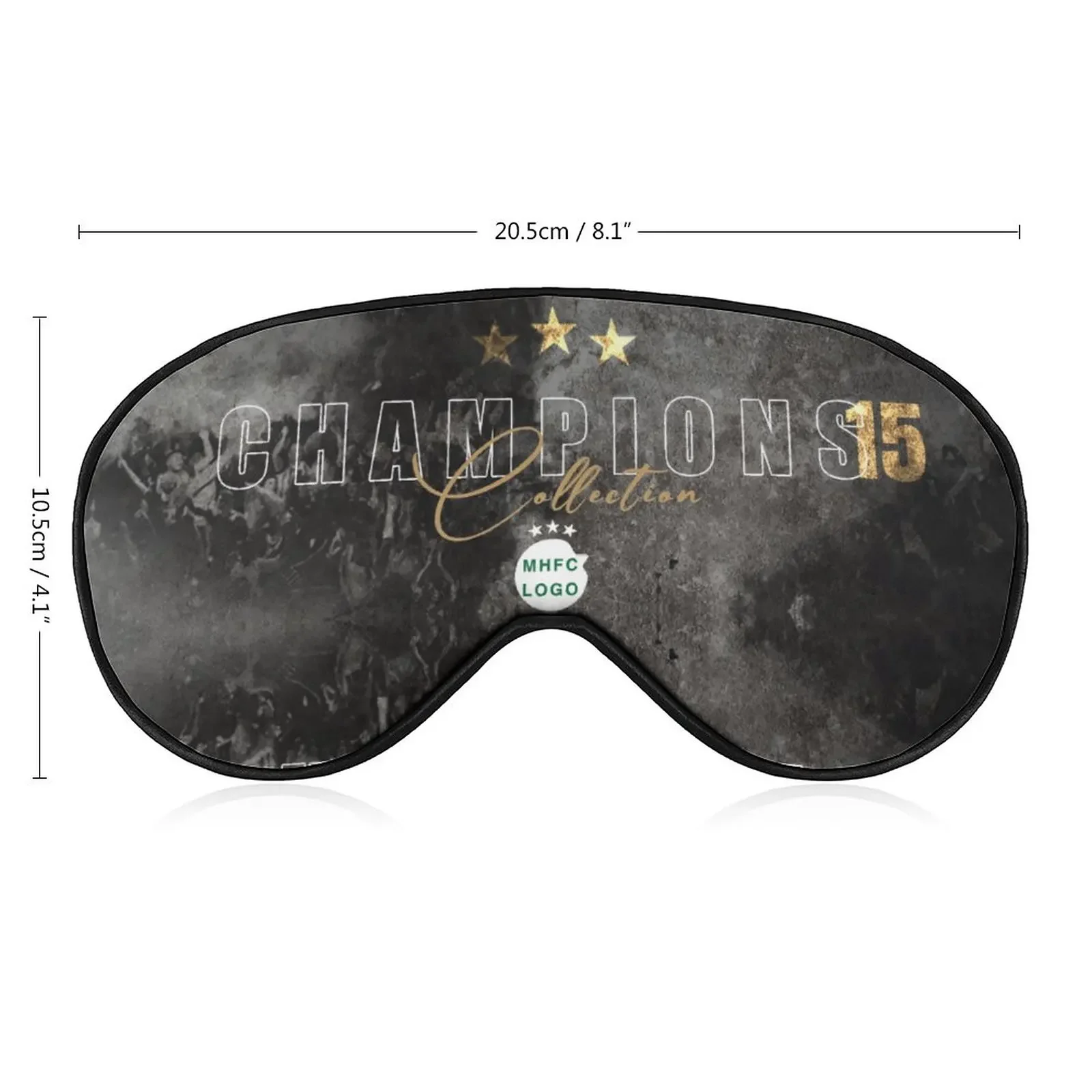 Israel Maccabi Haifa F.c Mhfc Kampioen Slaap Oogmasker Verduistering Zachte Slaap Oogmasker Reizen Oogmasker Nacht Ademend