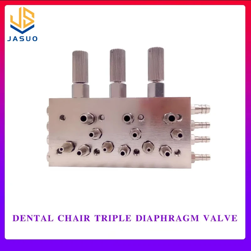 3 In 1  Valve Control  Chair Air / Water Diaphragm Membrane Valve Equipment  chair accessories