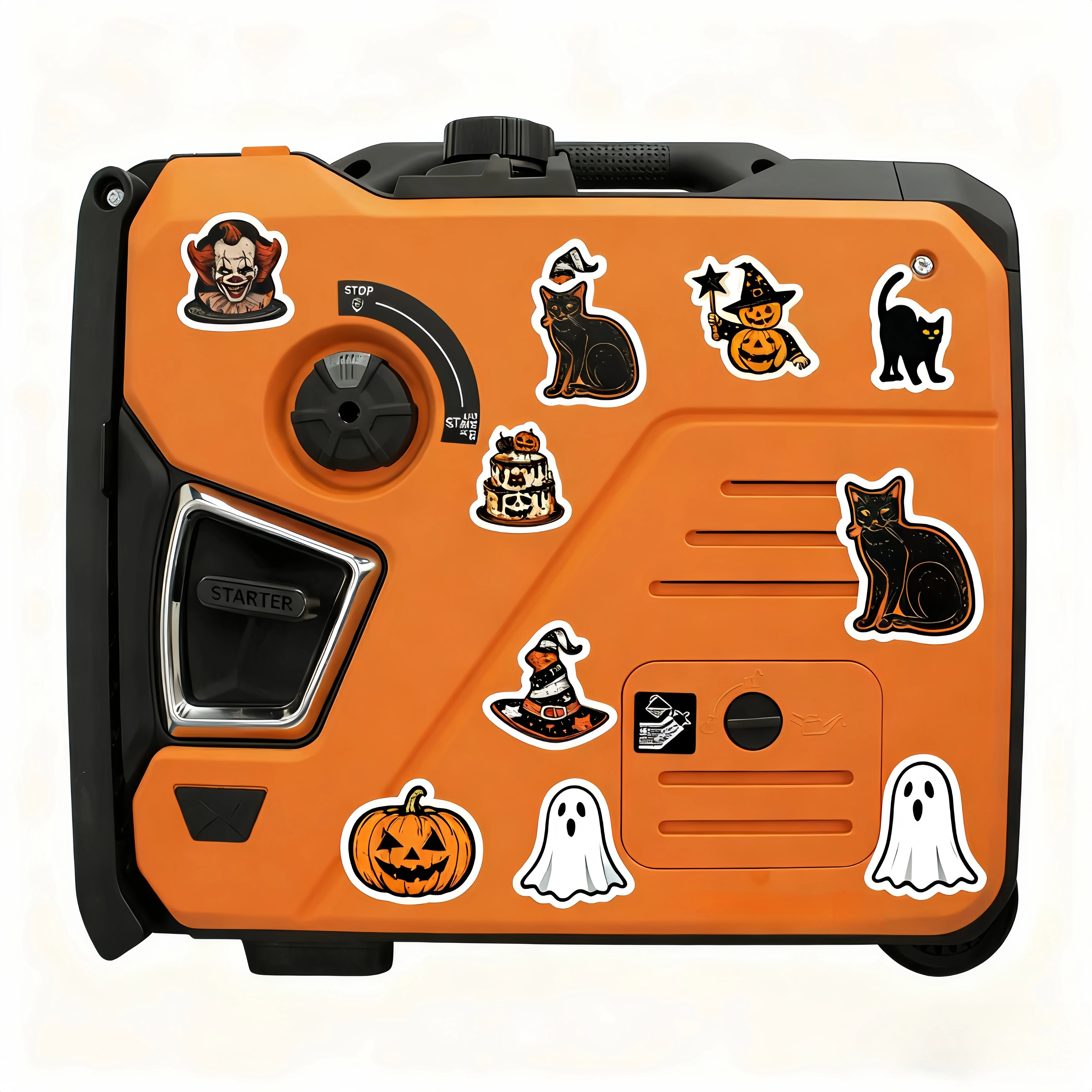 

Super Silent 4-Stroke Air-Cooled Inverter Generator 5KW DualHome Backup Auto Electrical Start 120/240V For Outdoor Camping