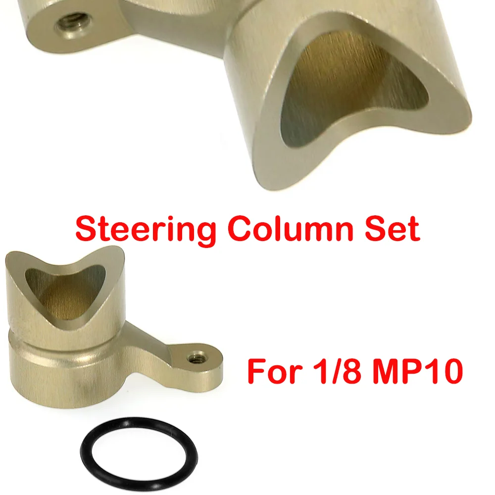 For 1/8 MP10 Series Steering Column Set Upgraded Aluminum Alloy Steering Wheel Guard and Metal IFW450B Accessories