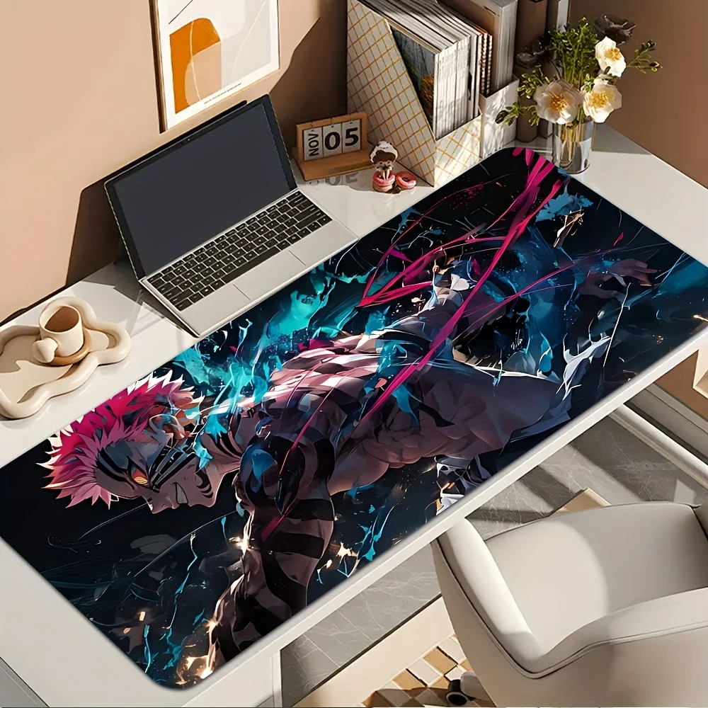 لوحة ماوس ألعاب A-Akaza-Gaming قطعة واحدة - قاعدة مطاطية غير قابلة للانزلاق، قابلة للغسل، ملحقات مكتبية، رائعة للمكتب والمدرسة والمنزل D