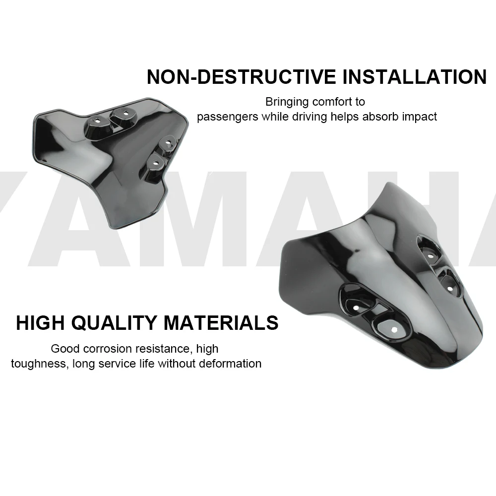 Suitable for Yamaha MT-07 MT07 MT 07 2021 2022 2023 motorcycle front windshield cover wind deflector