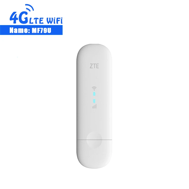 Original ZTE MF79 MF79U 150Mbps Modem Mobile Broadband Network Card 4G Wifi Usb Wireless Dongle Modem  + Antenna