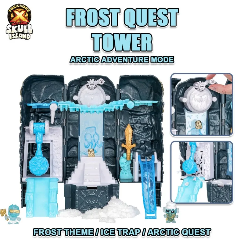 Original Treasure X Lost Lands Skull Island Swamp Lava Frost Tower