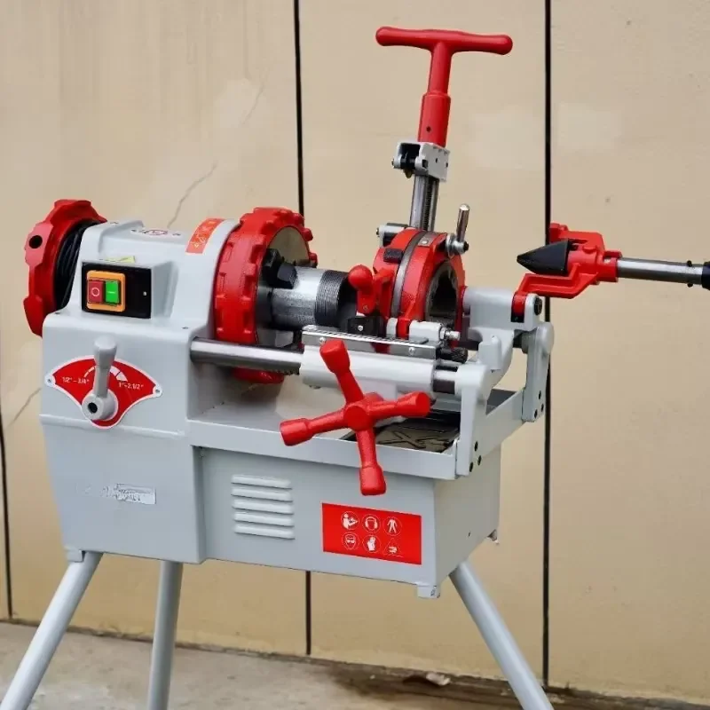 Threading hine 2 inch 2 half 3 4 pipe high speed hine