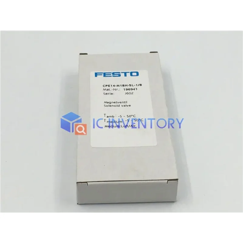 

1 шт. совершенно новый FESTO CPE14-M1BH-5L-1/8 196941 Selenoid Valve # YH