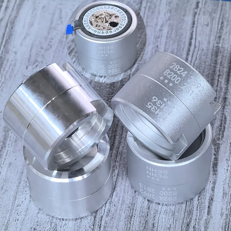 

NH35 NH34 Watch Movement Holder Bracket Fits NH36 7S 6R 4R35 4R36 8215 2824 2836 Movement SKX007 Mod Base Repair Assembly Tools