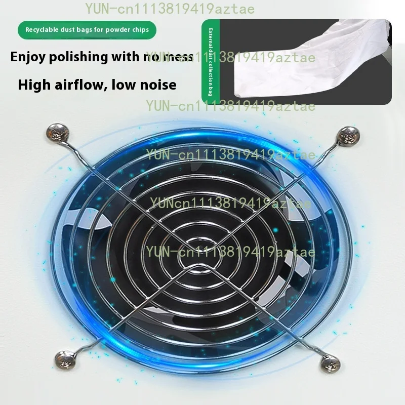 Grinding and Polishing All-in-one Machine with Dust Cover, Jewelry Metal Warm Bay Polishing Cloth Wheel Machine