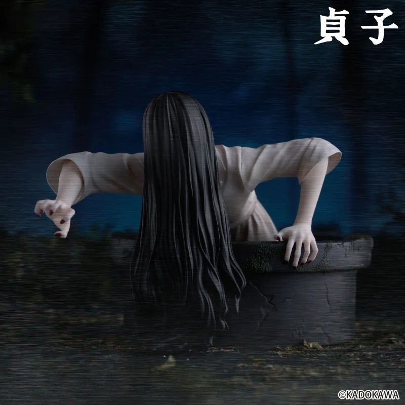 Sadako Noodle Stopper Horror Figure - Collectible Desk Ornament